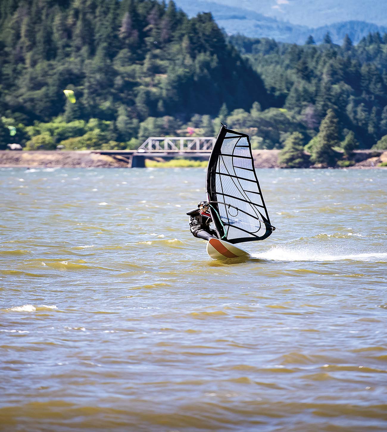 windsurfing near Hood River rafting the White Salmon River vineyard i - photo 8