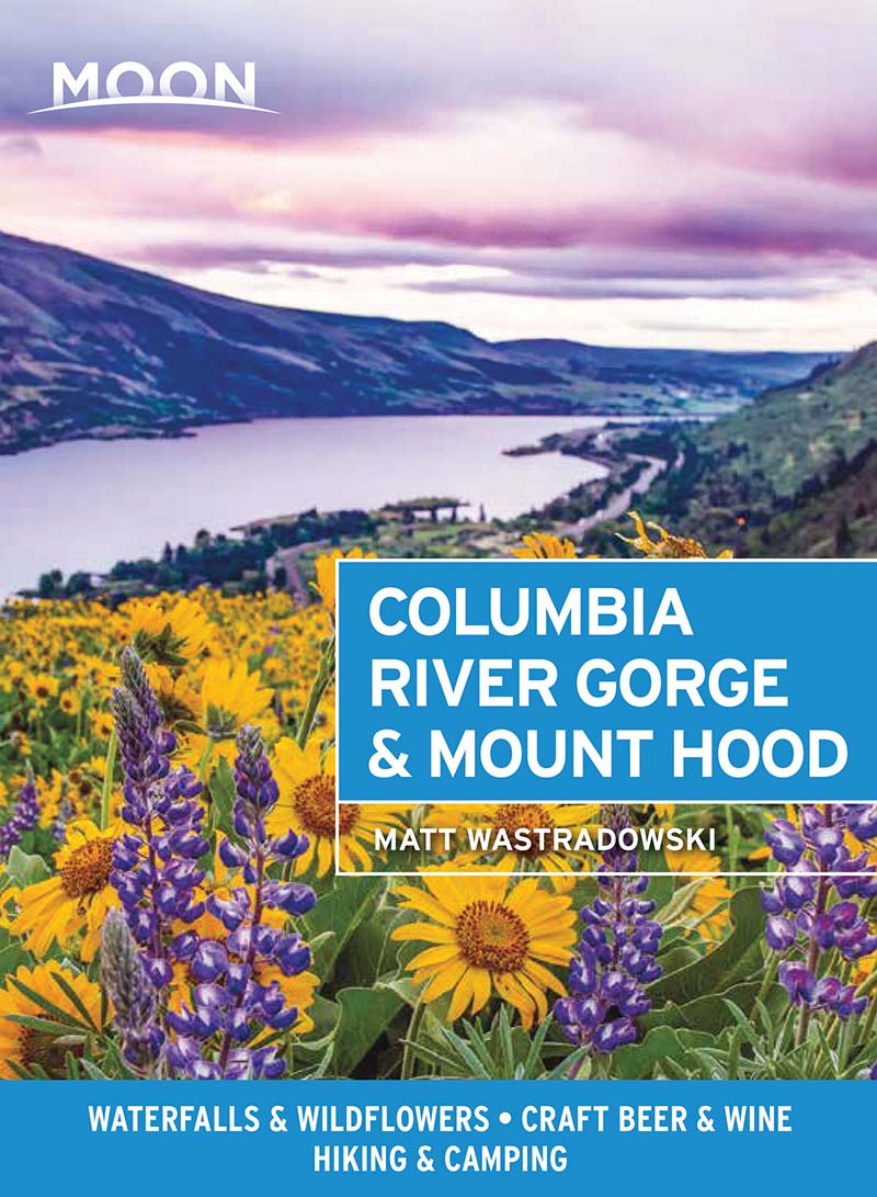 Moon Columbia River Gorge Mount Hood Waterfalls Wildflowers Craft Beer Wine Hiking Camping - image 1