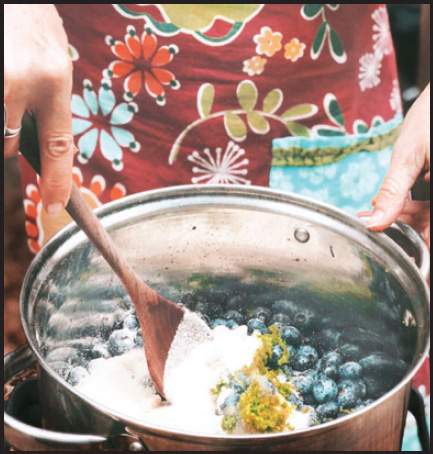 Chris Johnson Wash the blueberries well Place them in a large saucepan with - photo 5