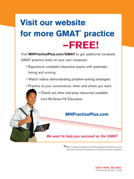 James Hasik - McGraw-Hills GMAT, 2014 Edition