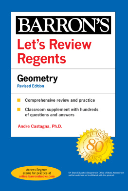 Andre Castagna - Lets Review Regents: Geometry Revised Edition