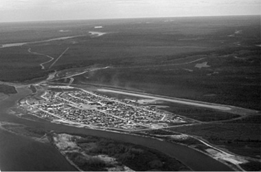 Attawapiskat seen here from an airplane is home toabout 2000 people - photo 8