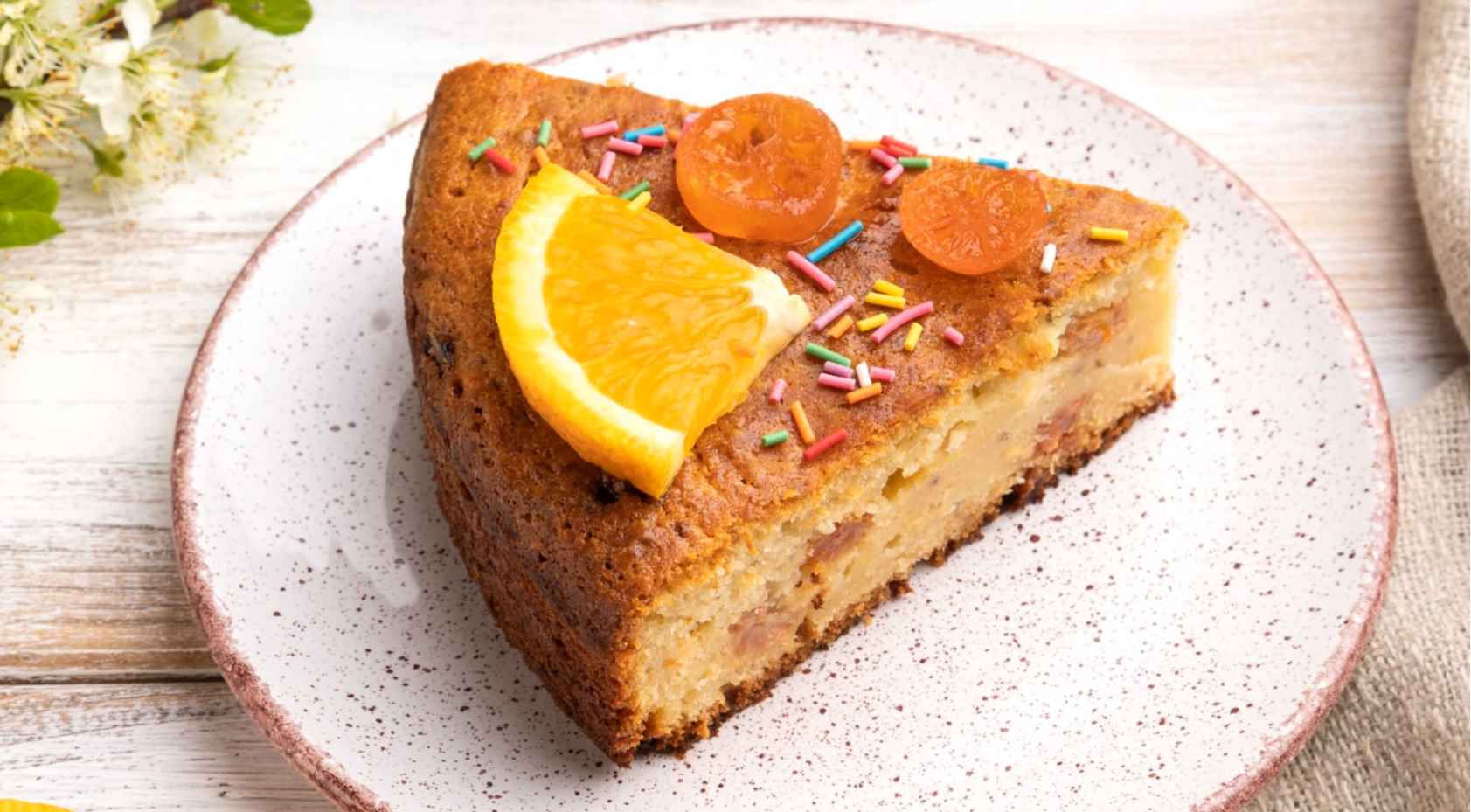 This cake is all you need on a hot afternoon The wide range of orange favors - photo 8