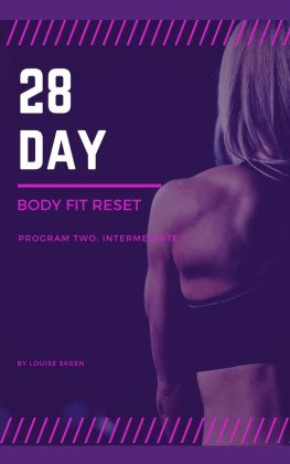 Skeen 28 DAY BODY FIT RESET: Program Two: Intermediate