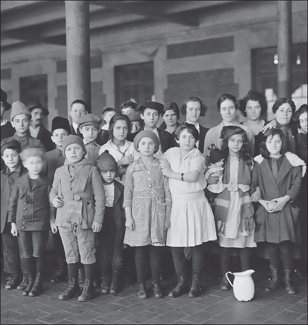 Immigrants at Ellis Island Immigration is all about the people They come here - photo 4