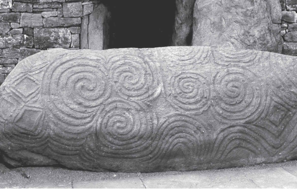 Fig I1 Spiral stone Newgrange Ireland Religions based on supposed actual - photo 4