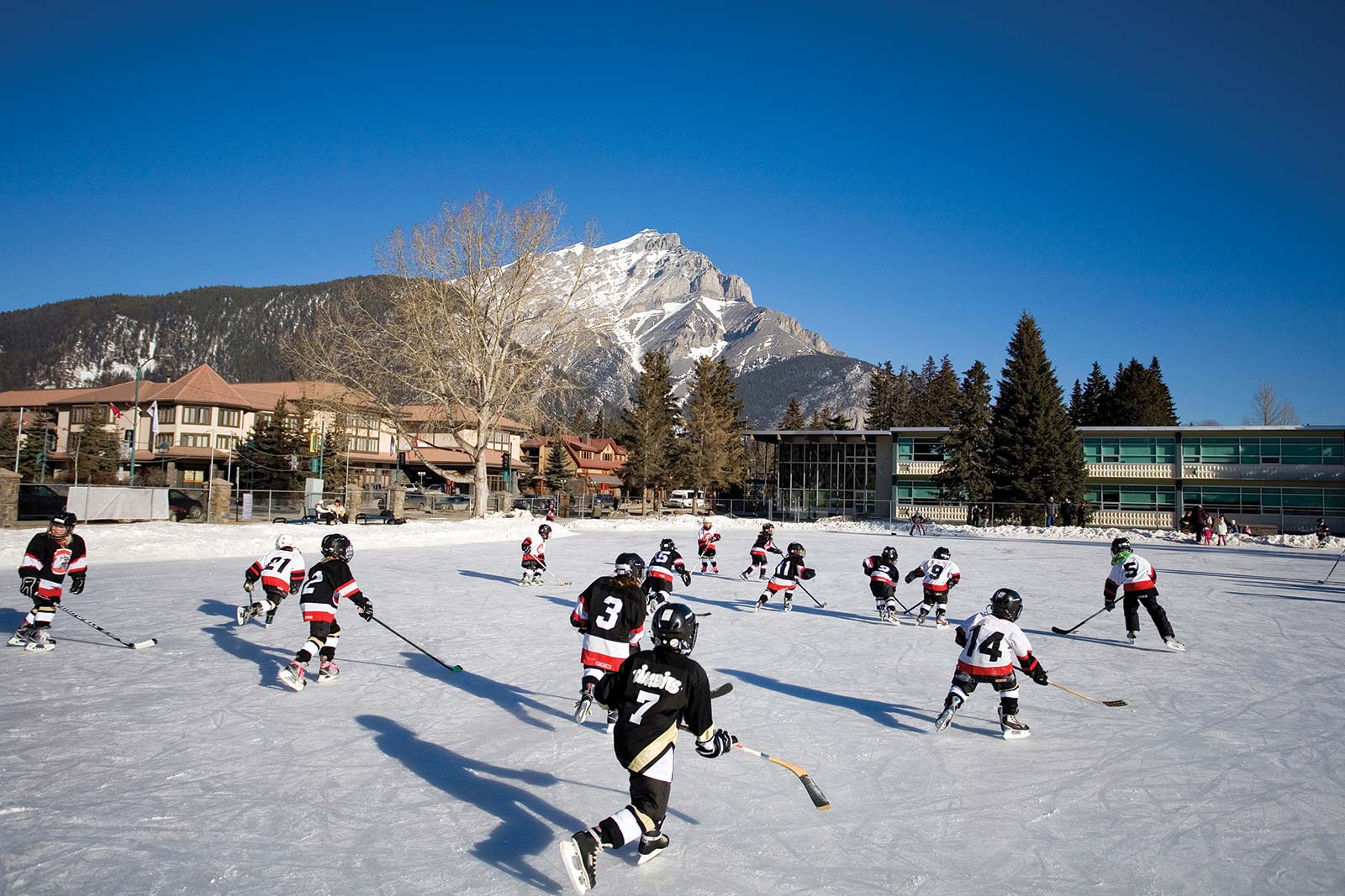 skating in downtown Banff Banff Avenue While natural beauty is the main - photo 14