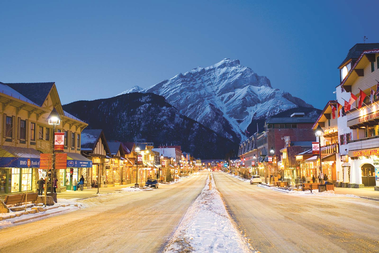 Banff Avenue While natural beauty is the main selling point the growth of - photo 15