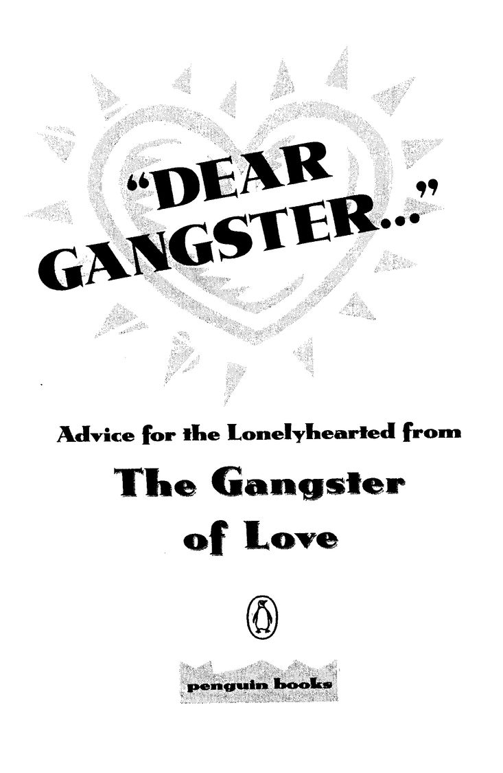 Introduction by Dave Barry Who is The Gangster of Love I cant tell you Oh - photo 3