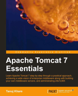 Tanuj Khare - Apache Tomcat 7 Essentials