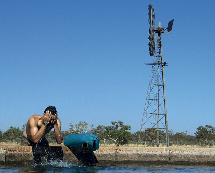 After days of dwindling water reserves in a semidesert water reserves can at - photo 3