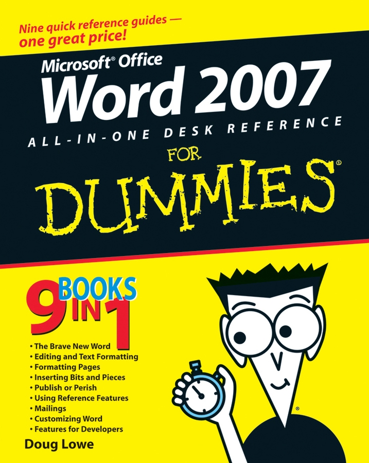 Word 2007 All-in-One Desk Reference For Dummies by Doug Lowe Word 2007 - photo 1