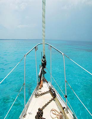 a sailboat in The Abacos After spending a year on the International Space - photo 7