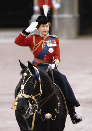 The Trooping of the Colour ceremony London 1983 Princess Elizabeth made a - photo 3