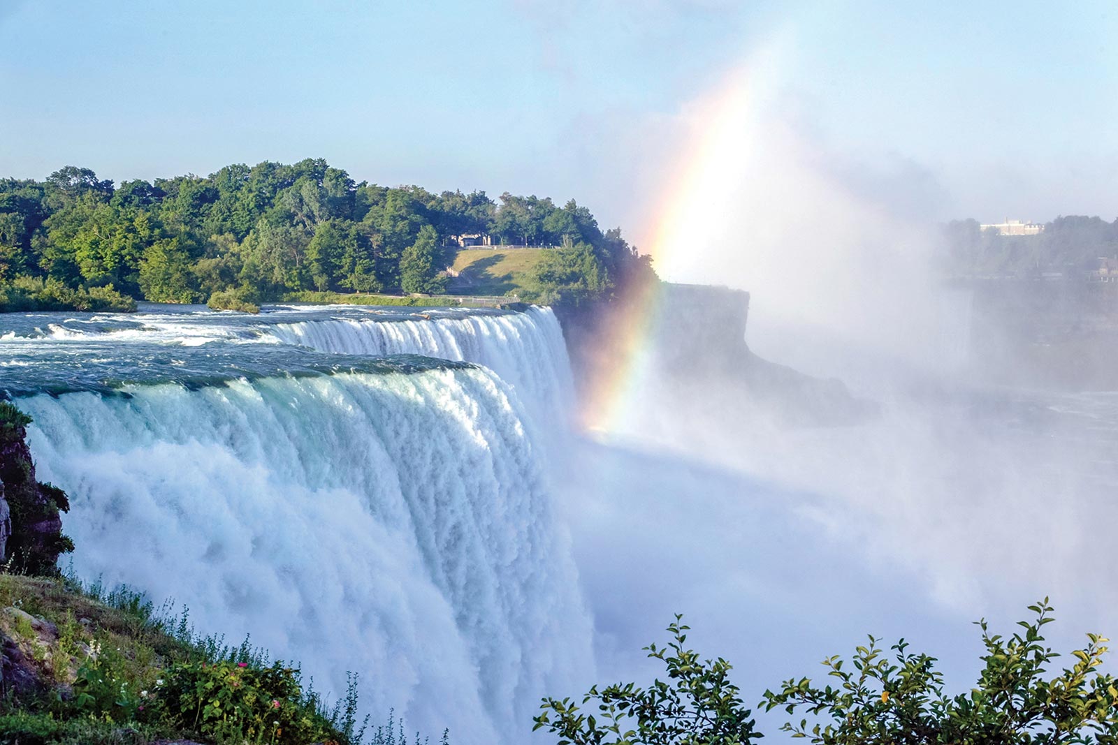 The American Falls is located on the US side of the border inside Niagara - photo 17