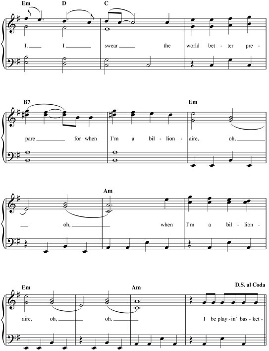 Glee The Music--Season Two Volume 4 Songbook Easy Piano - photo 13
