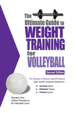 Rob Price - The Ultimate Guide to Weight Training for Volleyball