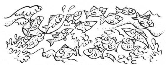 God glugged and chattered and splashed and a seaful of fish burst through the - photo 7