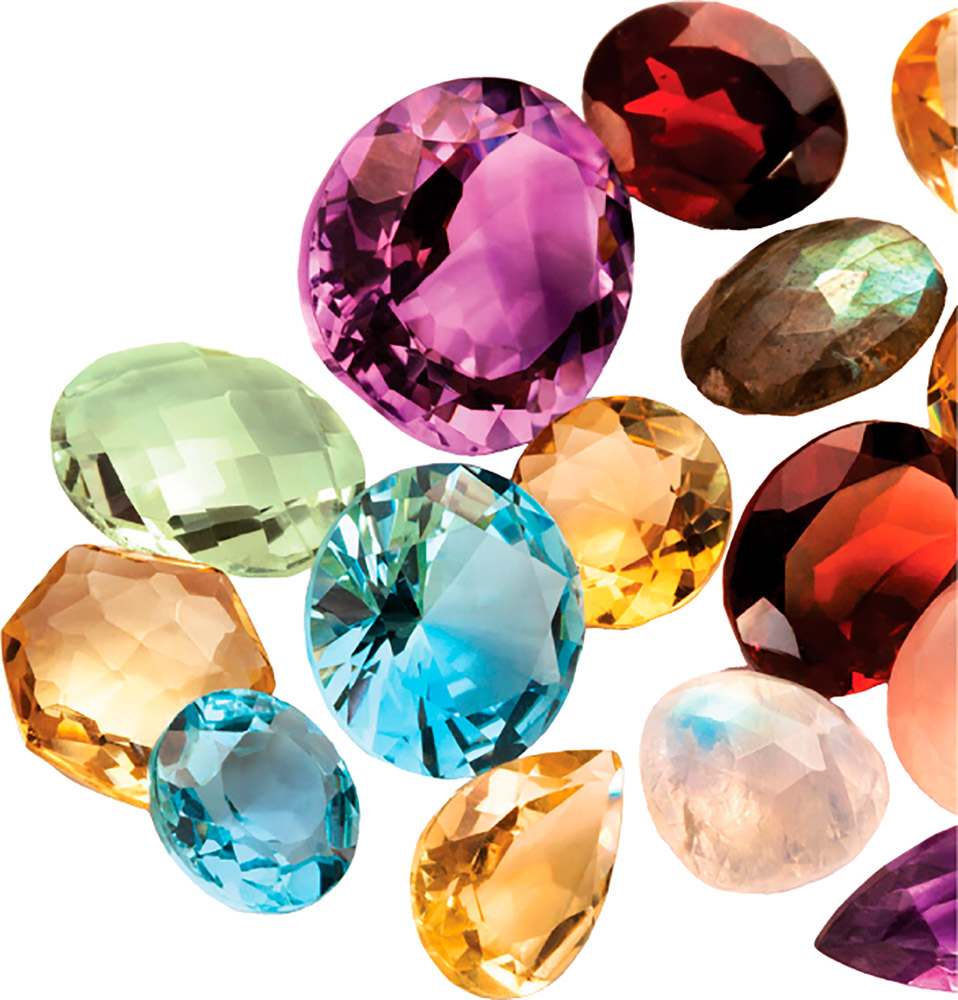 Mineral makeup Most gemstones are minerals As a mineral forms its atoms - photo 4