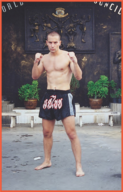 Author Christoph Delp in front of the Muay Thai Institute Bangkok 1999 - photo 6