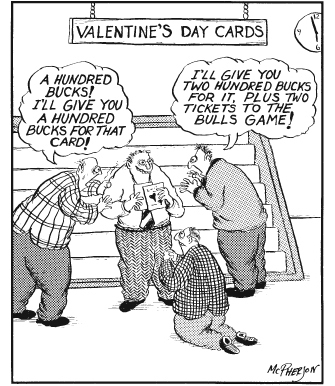 Suddenly Dave realized the plus side of getting the last valentine card on the - photo 25