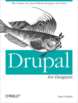 Dani Nordin Drupal for Designers