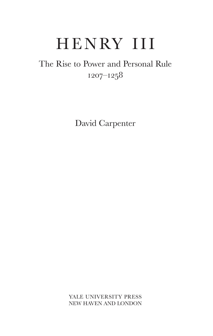 Copyright 2020 David Carpenter All rights reserved This book may not be - photo 1