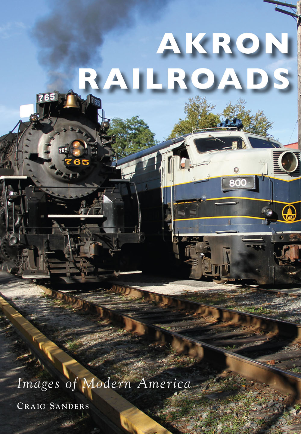 Images of Modern America AKRON RAILROADS An Erie Railroad worker refuels - photo 1