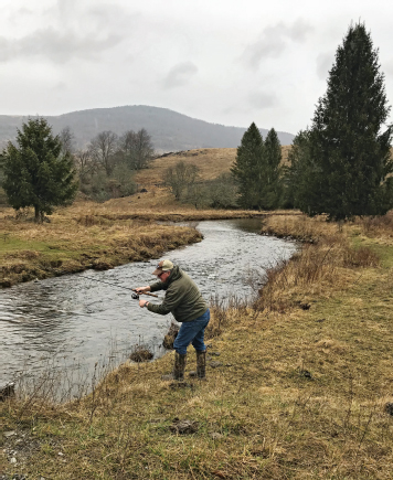 Trout fishing is a favorite pastime in West Virginia and the DNR stocks over - photo 20