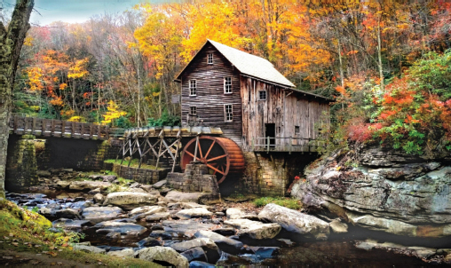 Glade Creek Mill located in Babcock State Park in Fayette West Virginia is a - photo 6