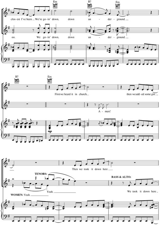 Memphis Songbook PianoVocal Selections Melody in the Piano Part - photo 5