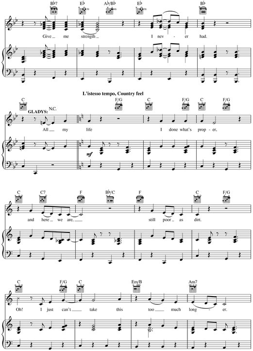 Memphis Songbook PianoVocal Selections Melody in the Piano Part - photo 29