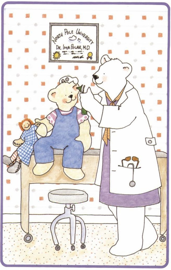 MaMa Bear says Dr Polar the medicine will fix KoKos earache for now but I - photo 11