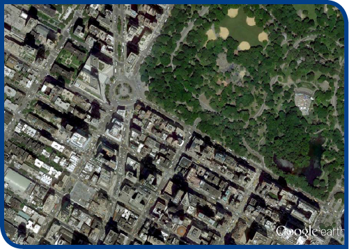 A topographic photo showing the southwest corner of New York Citys Central - photo 1