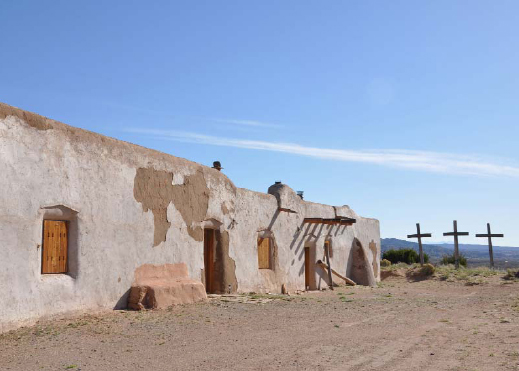 The Abiquiu Morada endures on a hill above the Rio Chama as a symbol of - photo 2