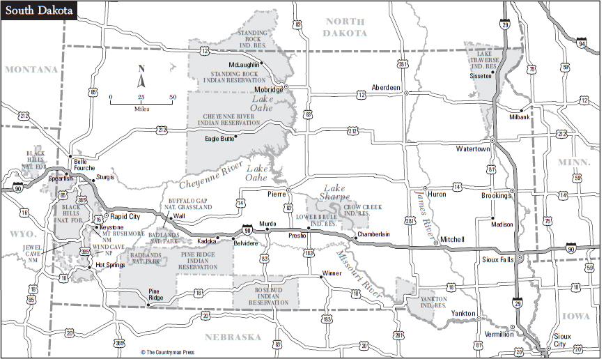 CONTENTS INTRODUCTION South Dakota is really two states The residents refer to - photo 8