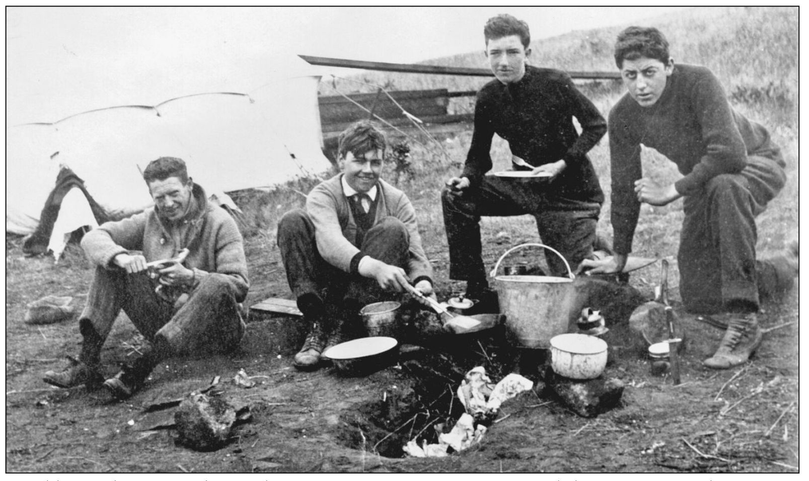 Possibly prophetic was this cookout on San Mateo County coastal dunes in 1912 - photo 4