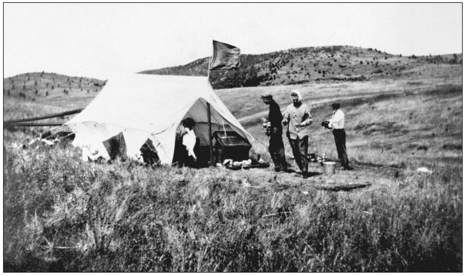 Camping out in the windy West was tall teenager Henry Doelger wearing the - photo 8