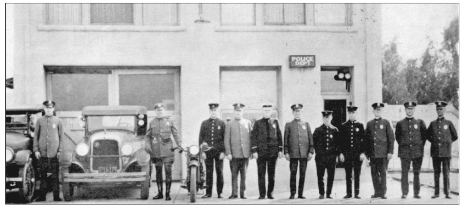 By 1929 the department had grown to 11 members Seen from left to right are - photo 9