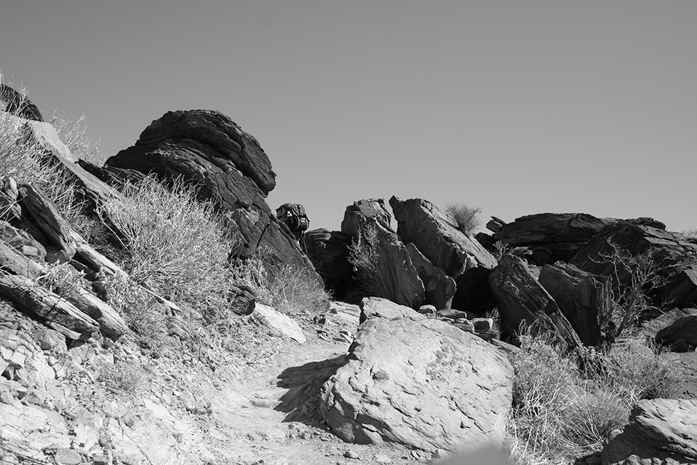 Photo Laura Randall ROCK FORMATIONS ALONG A TRAIL IN INDIAN CANYONS None of - photo 6