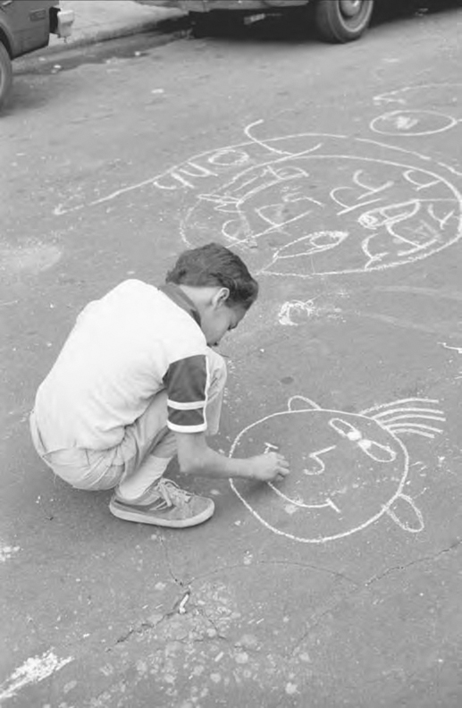 FIGURE 11 Photograph of boy with chalk 1978 Copyright by Martha Cooper - photo 4