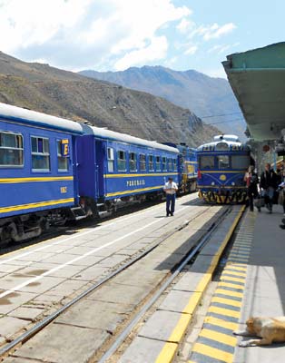 The train ride from the Sacred Valley to Machu Picchu takes in stunning - photo 13