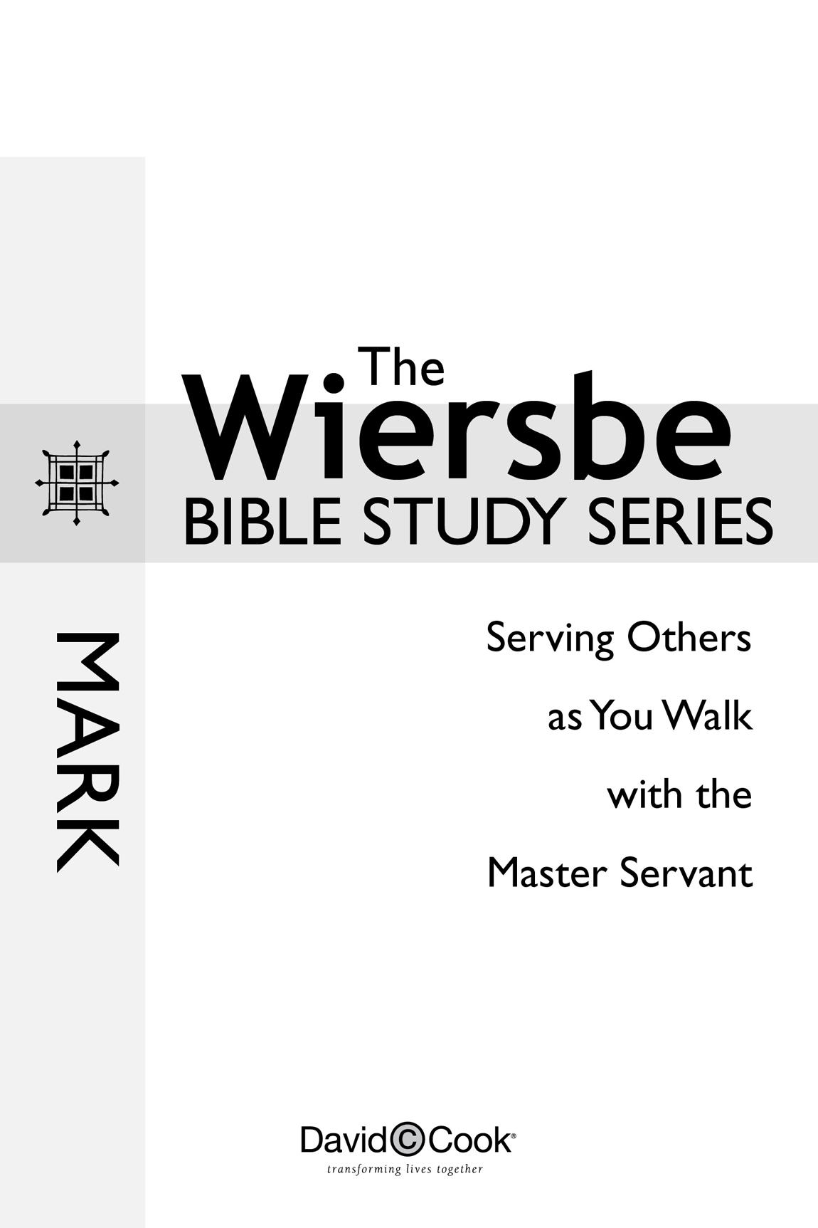 Contents Introduction to Mark Meeting Needs The gospel of Mark is just the book - photo 1