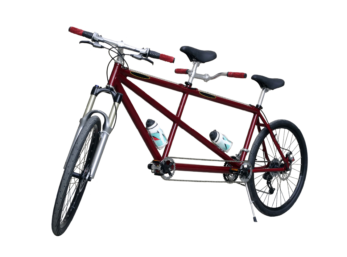 This bike is made for two Its called a tandem bicycle Only the cyclist in the - photo 5