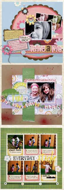 As scrapbook artists were all unsure of how to lay out a certain page from - photo 3