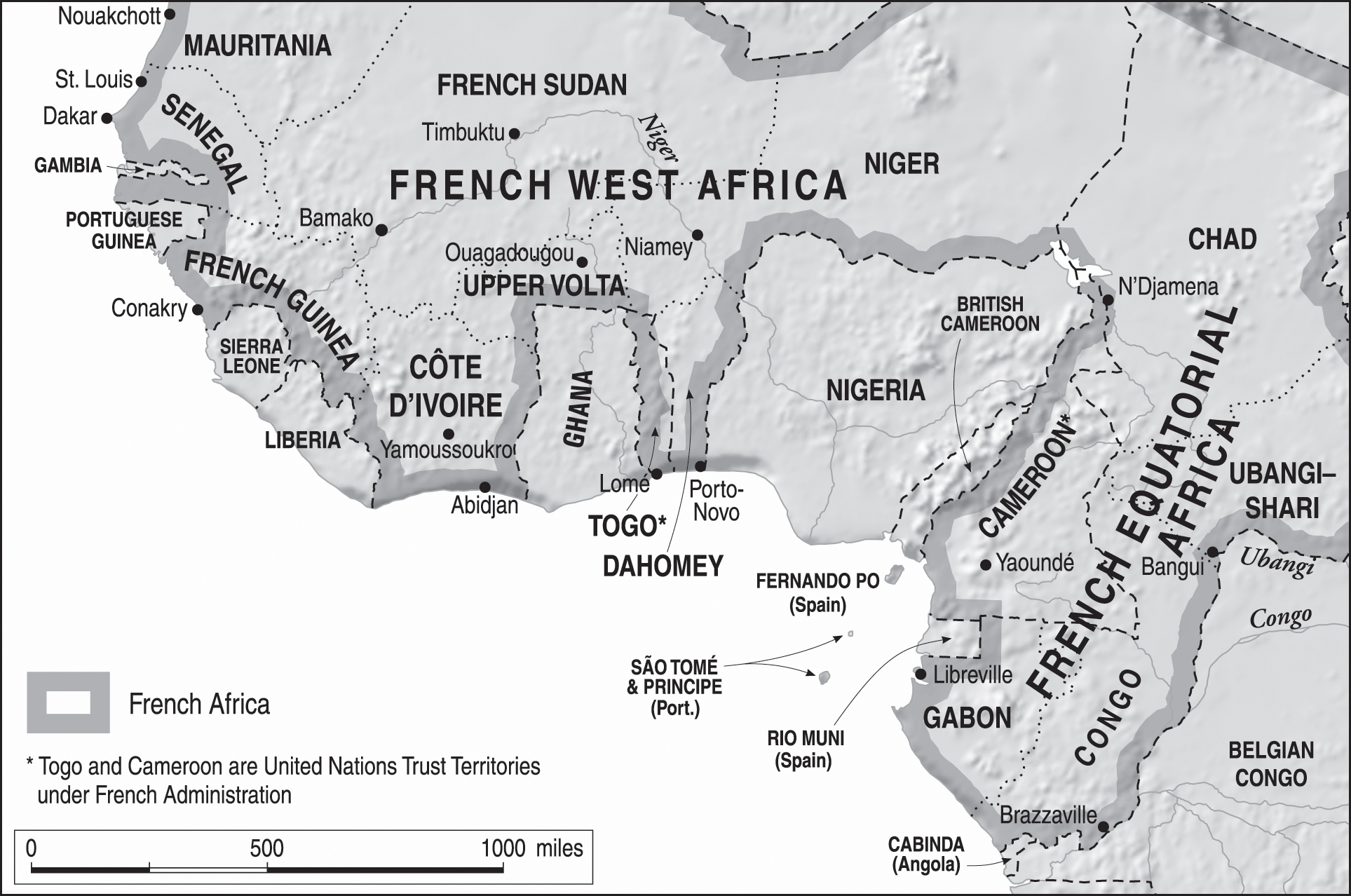 French Africa Ecclesiastical boundaries in French Africa - photo 5