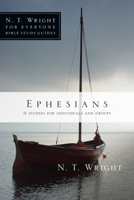 N. T. Wright Ephesians