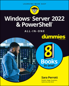 Sara Perrott Windows Server 2022 & Powershell All-in-One For Dummies
