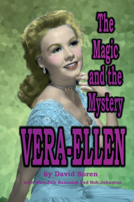 David Soren Vera-Ellen: The Magic and the Mystery