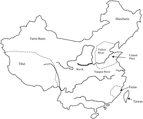 Map 01 Map of China with key locations Neolithic Pre-History - photo 2